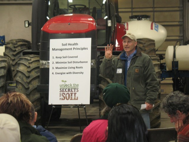 four basic principles are the keys to building soil health