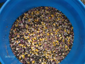 19 LBS OF SUMMER SEED FOR THE LOT NEAR THE FRONT YARD