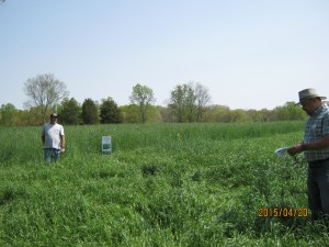 J.B. explaining the strip mixes 